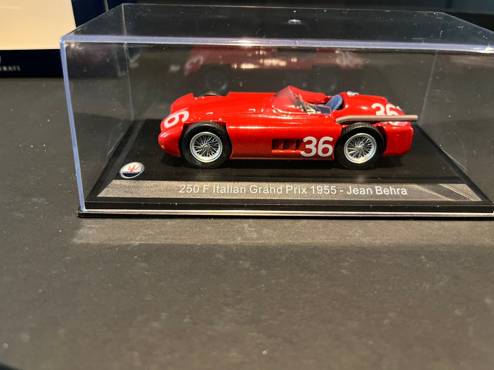 Grand Prix d'Italie Maserati 250F 1955, Enlèvement, Comme neuf