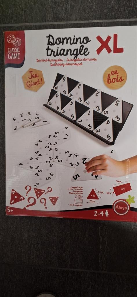 Driehoekig dominospel, Ophalen