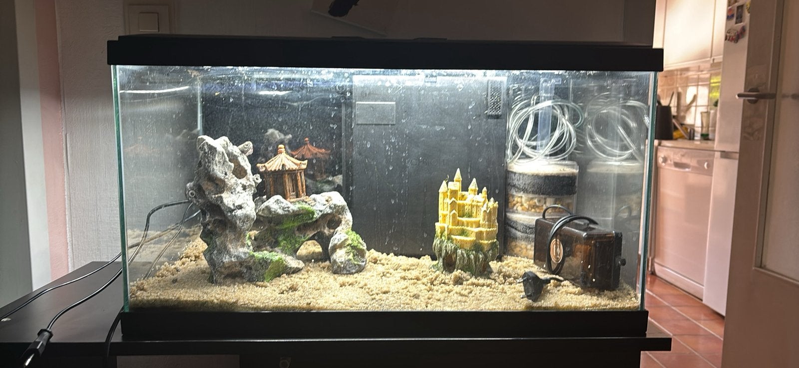 Aquarium 60 litres complet, Enlèvement, Pompe, Comme neuf