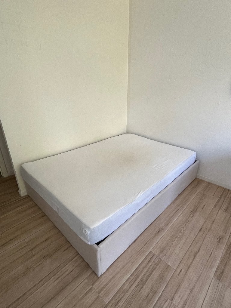 Lit Ikea 140, Maison & Meubles, Chambre à coucher | Lits, 140 cm, Enlèvement, Utilisé, 200 cm