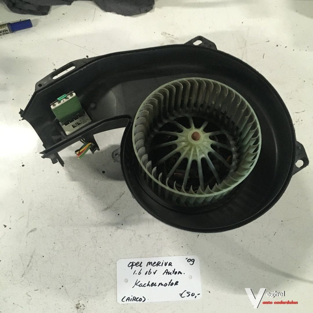 Opel Meriva 1.6 16v automaat 2009 Kachelmotor met weerstand, Gebruikt, -, -, Ophalen of Verzenden
