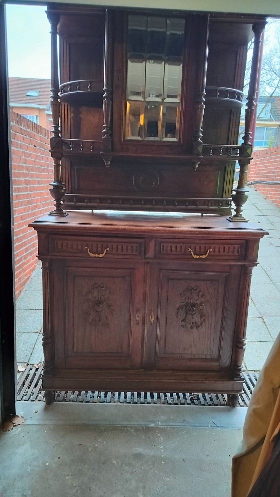 Antieke barkast 50 euro, Enlèvement
