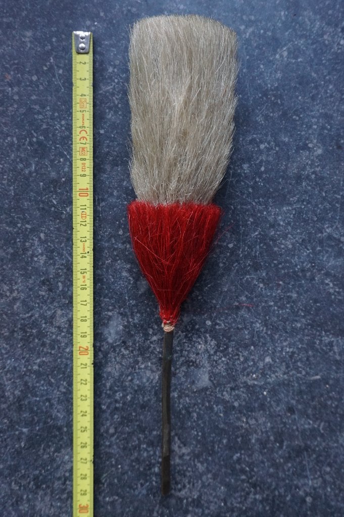 Pluim voor shako of helm., Ophalen of Verzenden, Overige soorten, Helm of Baret