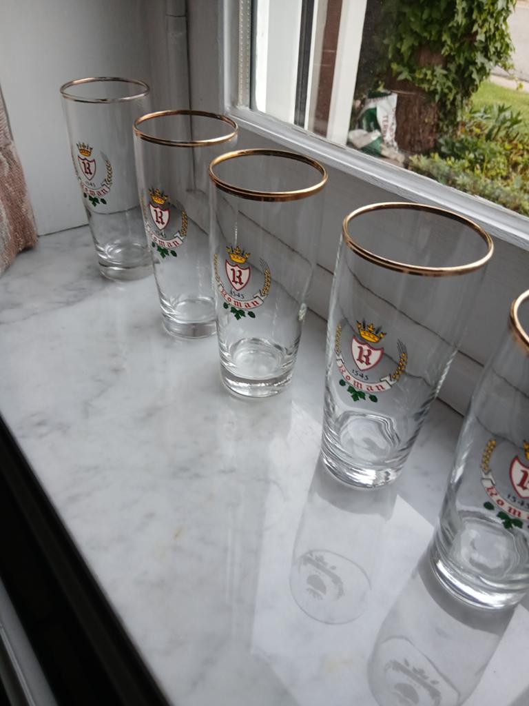 Roman bierglazen, Verzamelen, Ophalen