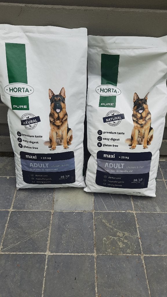 Horta pure maxi adult, Ophalen