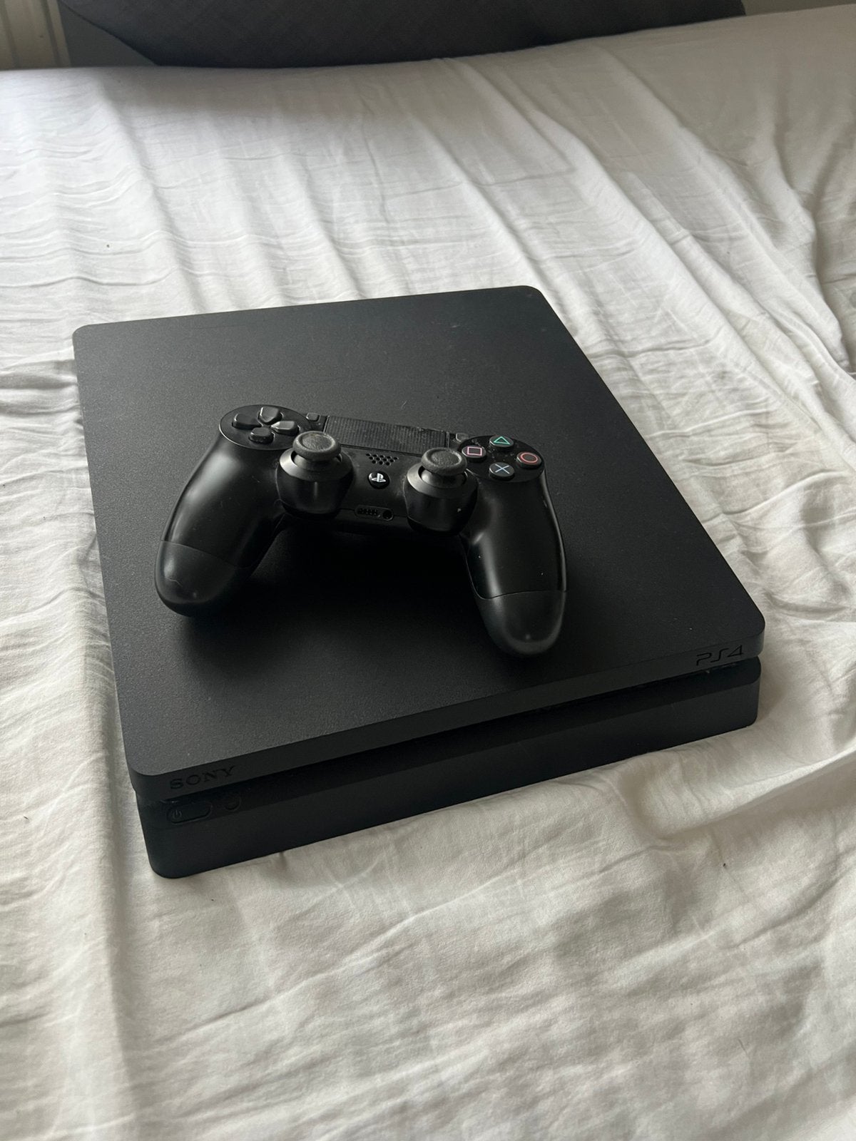 PlayStation 4 + joystick et jeux, Ophalen of Verzenden, Zo goed als nieuw, Met 1 controller