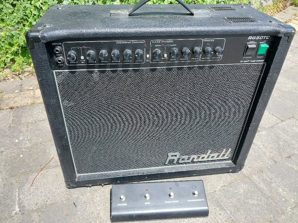 Randall RG50TC ampli lampe 50w, Enlèvement, Utilisé, Guitare, 50 à 100 watts