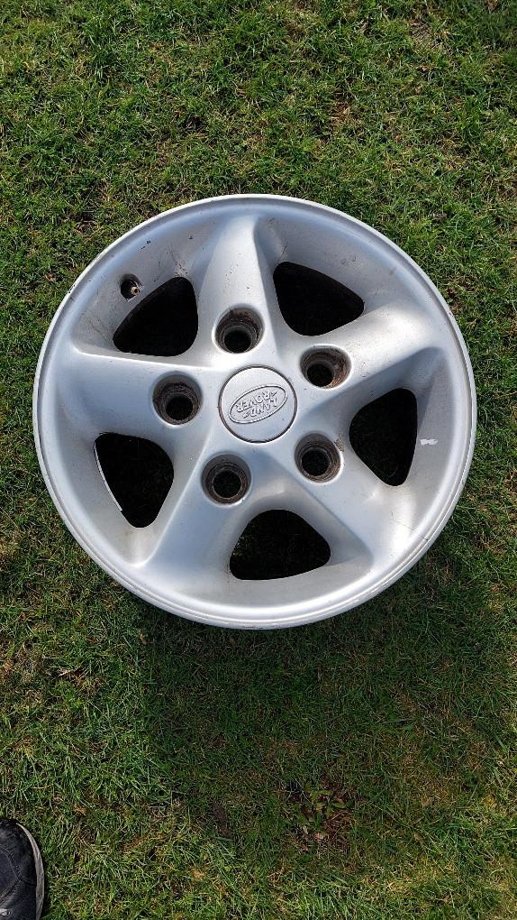 landrover velg, Auto-onderdelen, Banden en Velgen, Ophalen, Gebruikt, Velg(en), 16 inch