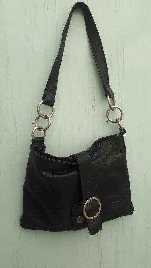 Très joli sac à main en cuir véritable souple noir, Bijoux, Sacs & Beauté, Sacs | Sacs Femme, Enlèvement, Sac à main