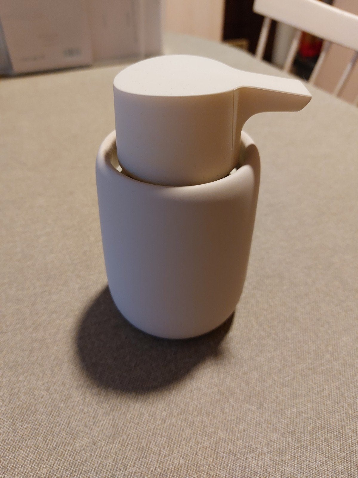 Zeepdispenser Blomus, Ophalen, Zo goed als nieuw, Beige