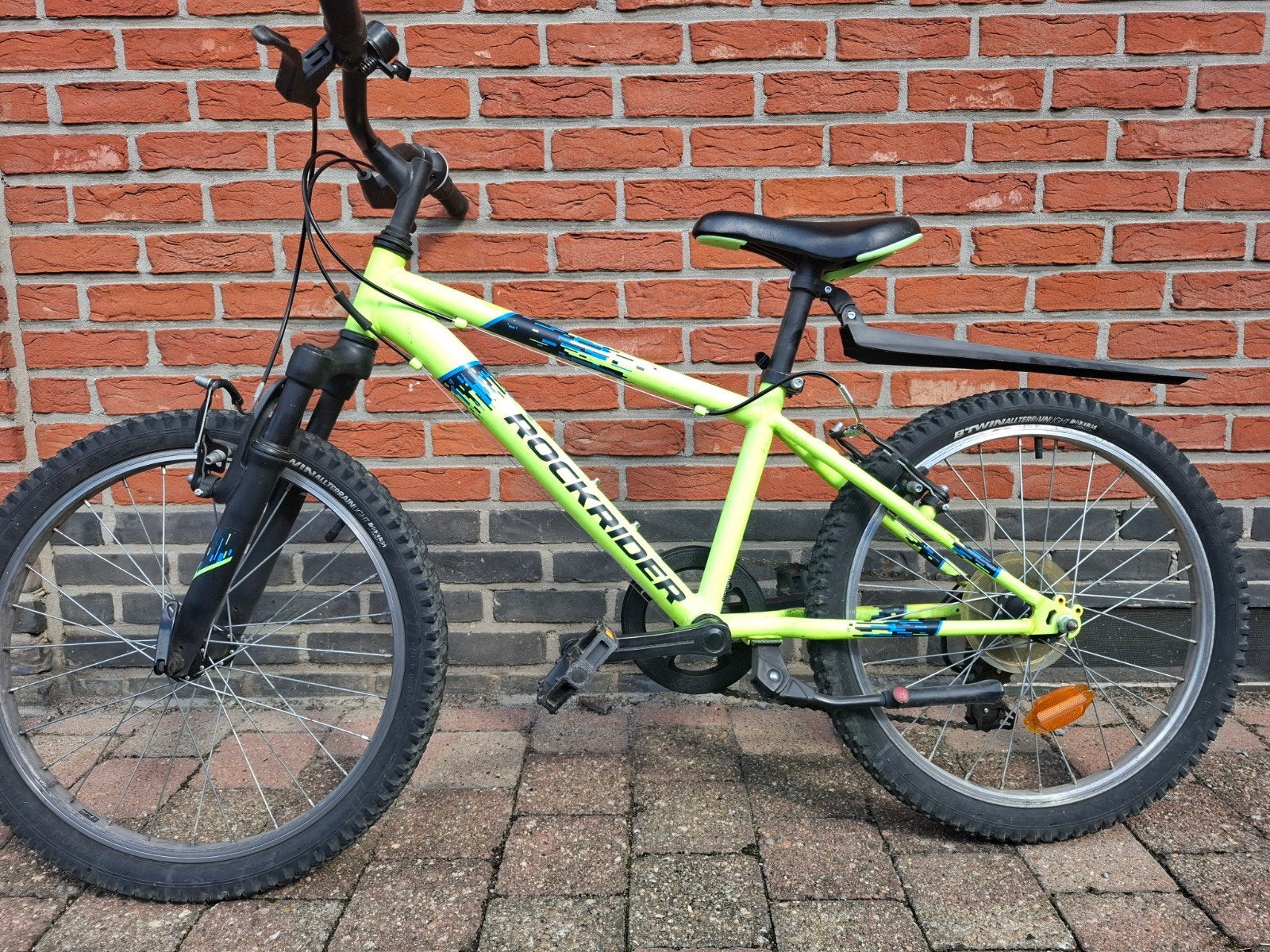 Rock rider MTB 20" voor kinderen 6-9 jaar, Ophalen, Velgrem, Rockrider (Decathlon), 16 tot 20 inch
