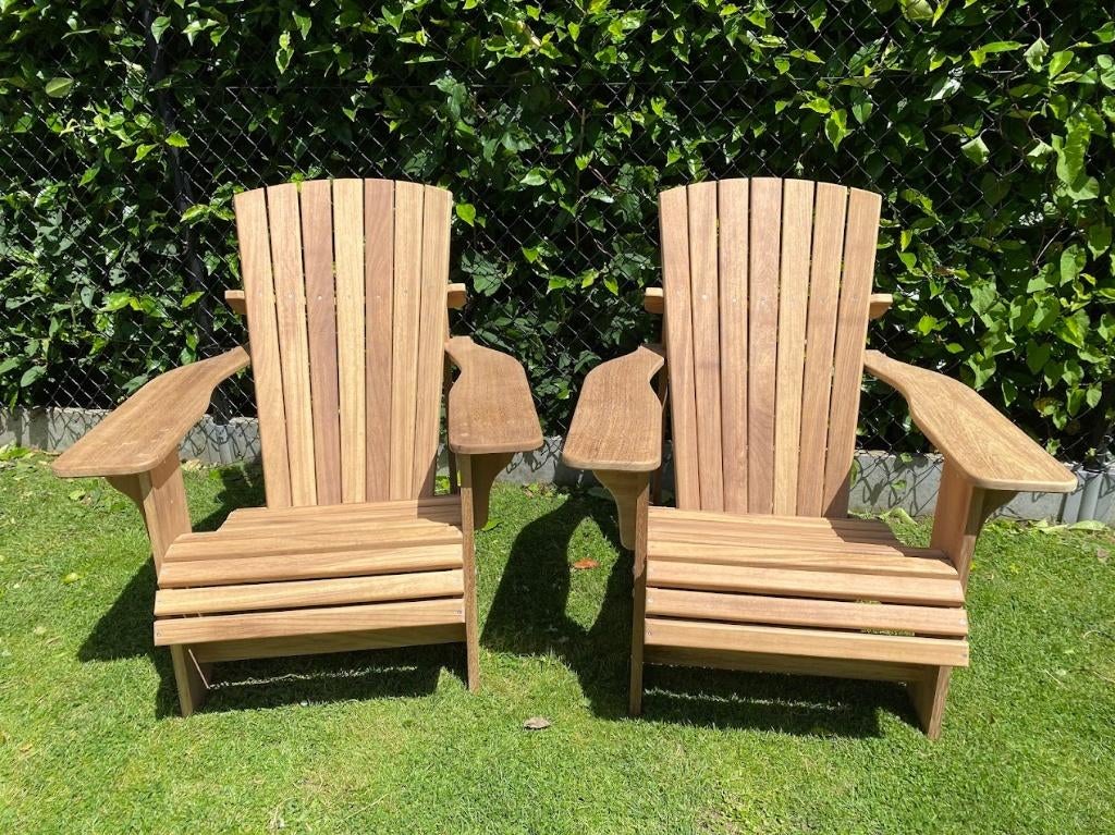 Adirondack "Bear Chair" tuinstoel, Ophalen, Nieuw, Hout