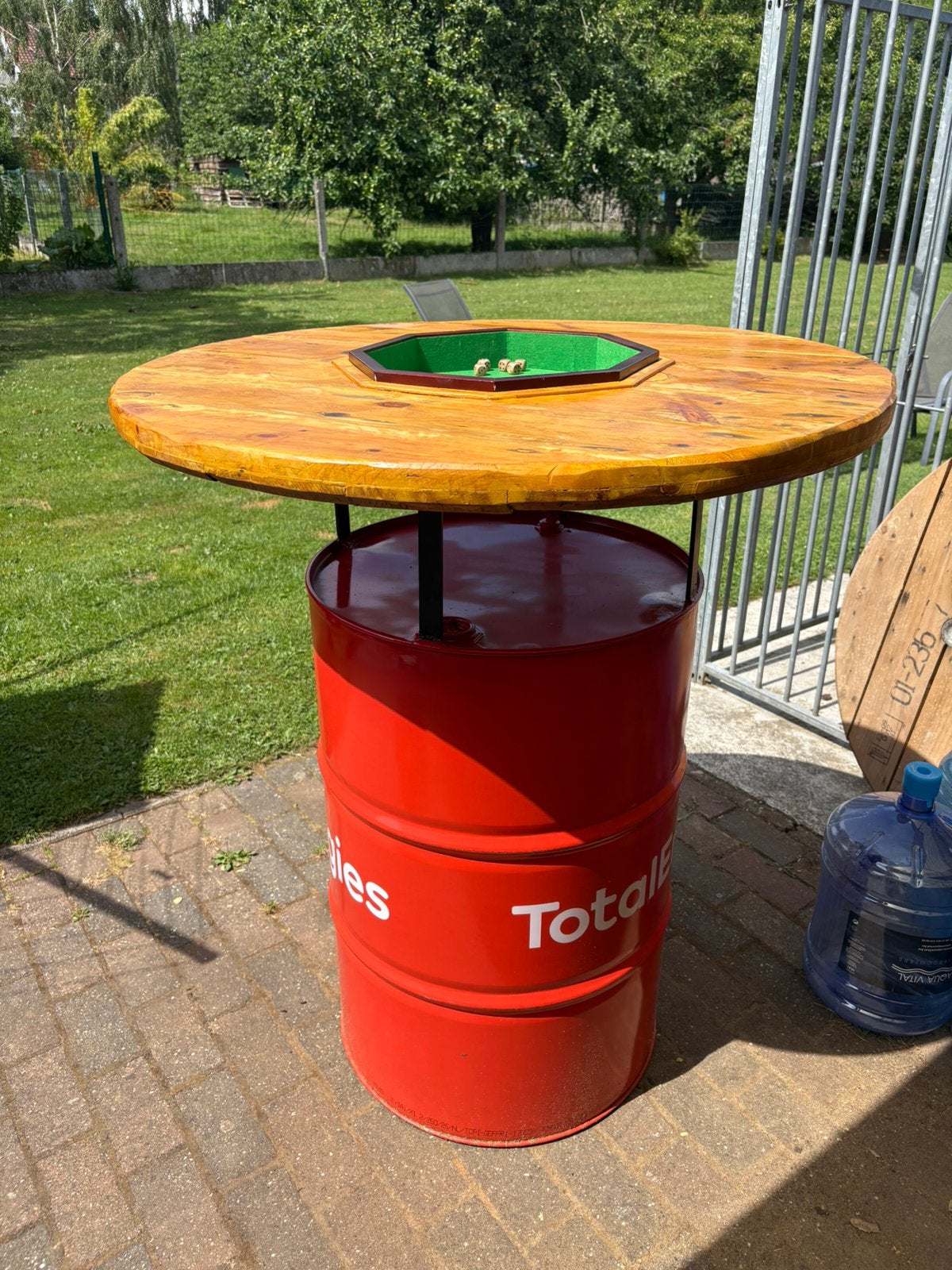 Table de jeu 421, Enlèvement