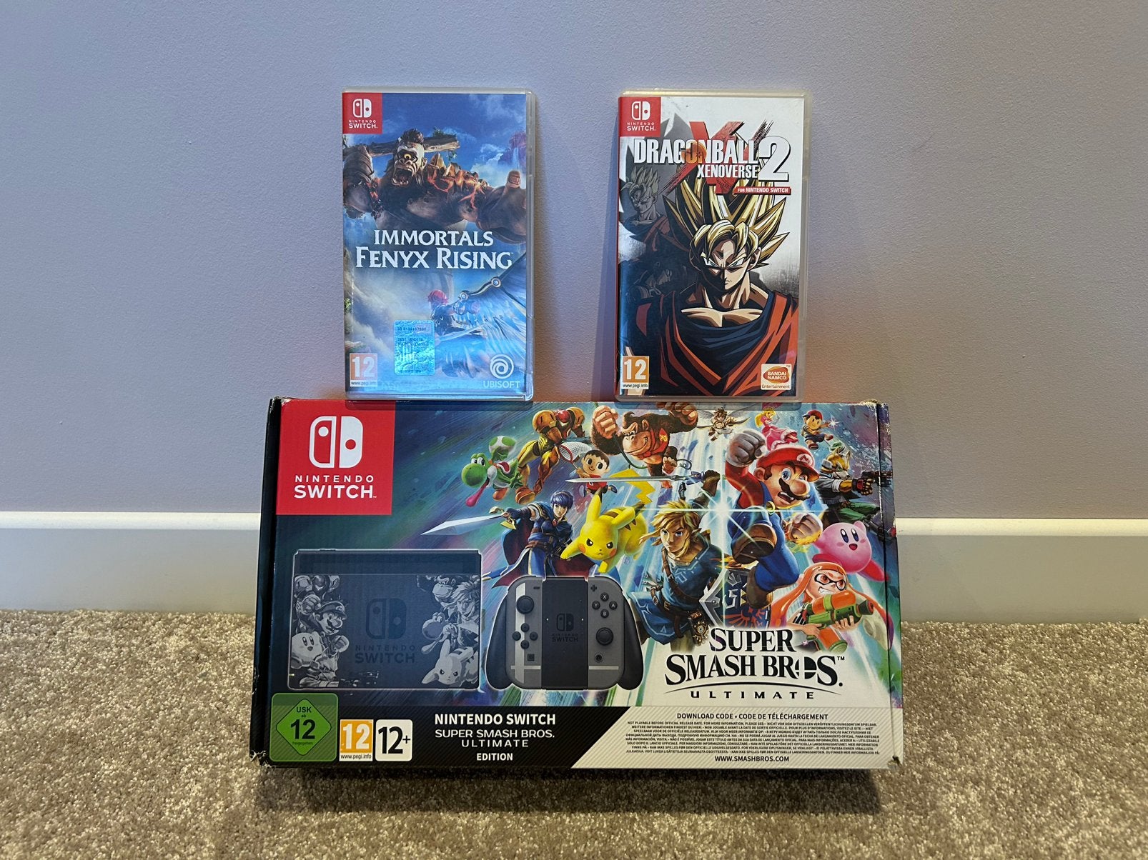Nintendo switch, Duper Smash Bro’s ultimate editie, Enlèvement ou Envoi, Comme neuf