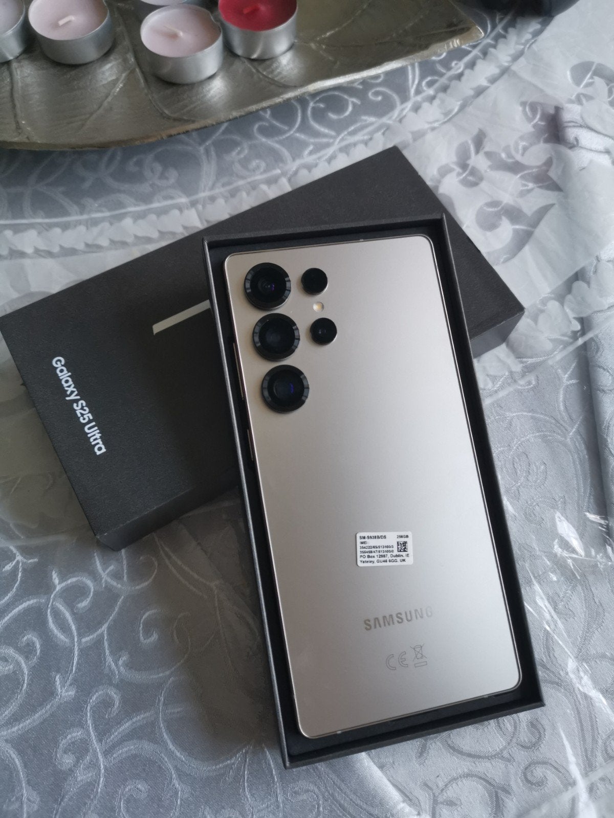 Samsung S25 ultra 256GB Grijs Titanium, Ophalen, Zo goed als nieuw