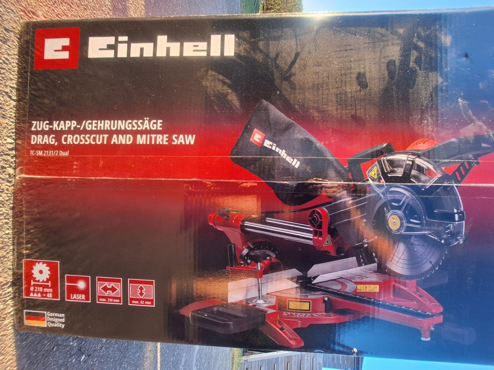 Einhell verstekzaag 2131, Doe-het-zelf en Bouw, Ophalen, Zaag