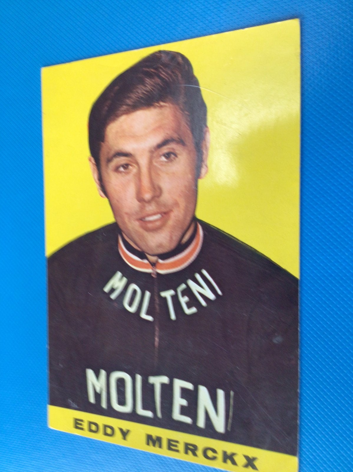 Wielerkaart team molteni eddy merckx, Enlèvement ou Envoi, Comme neuf