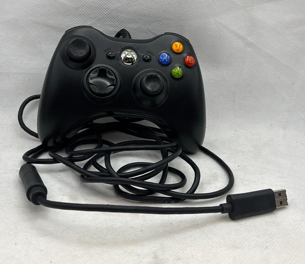 Officiële Microsoft Xbox 360 bekabelde USB-controller, Ophalen of Verzenden, Gebruikt, Xbox 360