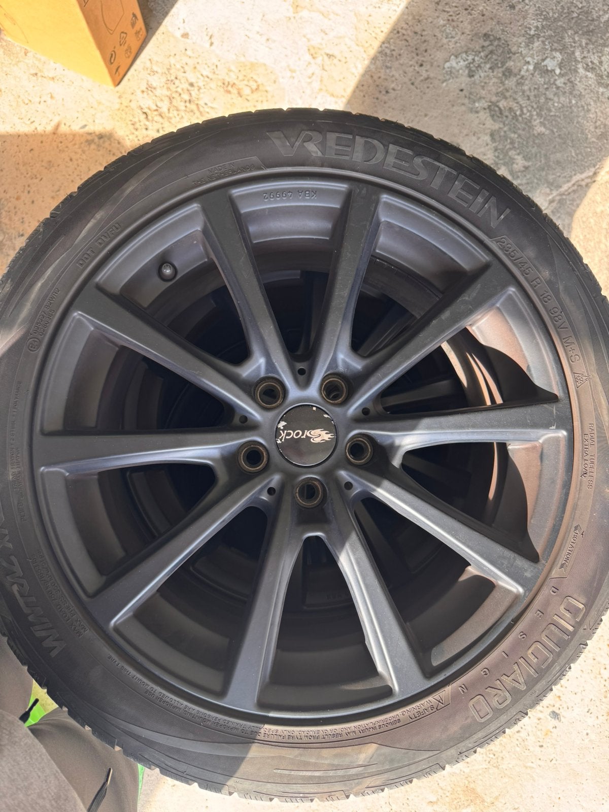 Brock velgen zwart steek 5 x 112, Auto-onderdelen, Ophalen, 18 inch, Gebruikt, Velg(en)