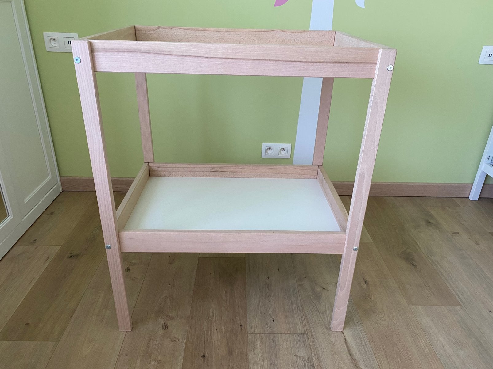 Table à langer + coussin, Enlèvement, Comme neuf