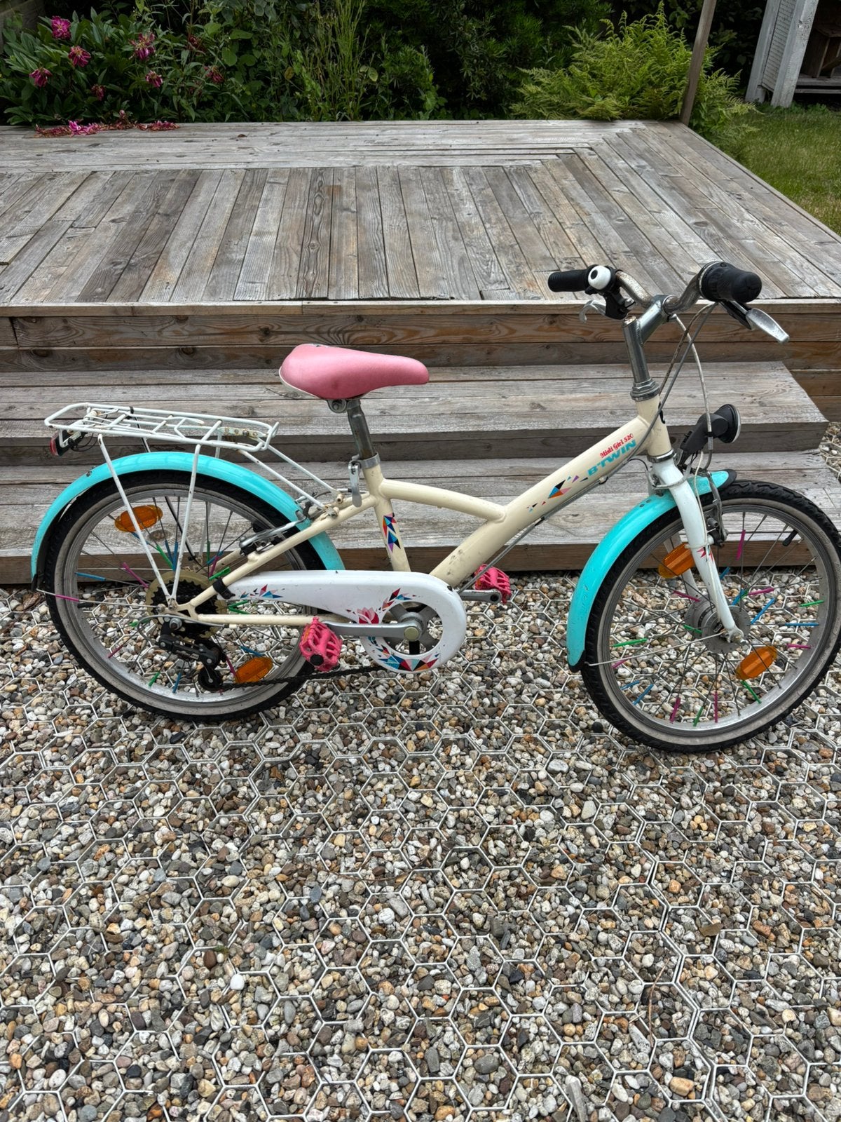 Meisjesfiets 20 inch, Vélos & Vélomoteurs, Vélos | Cruisers & Lowriders, Enlèvement, Utilisé, Femmes