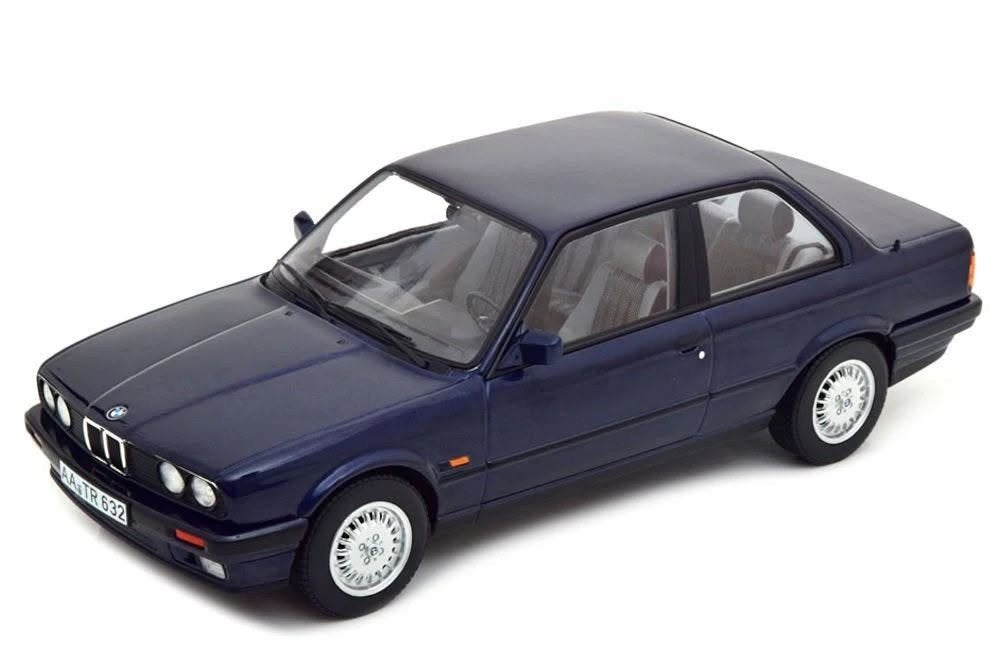1:18 Norev BMW E30 325i blauw, Hobby en Vrije tijd, Modelauto's | 1:18, Ophalen of Verzenden, Nieuw, Auto, Norev