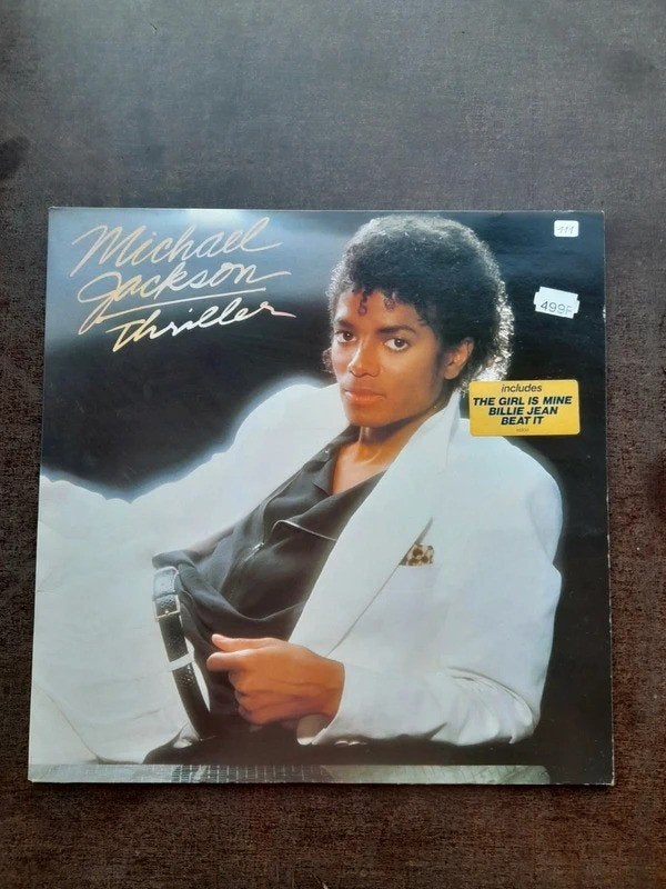 LP Michael Jackson - Thriller (9 songs), Ophalen, LP, Gebruikt, Pop