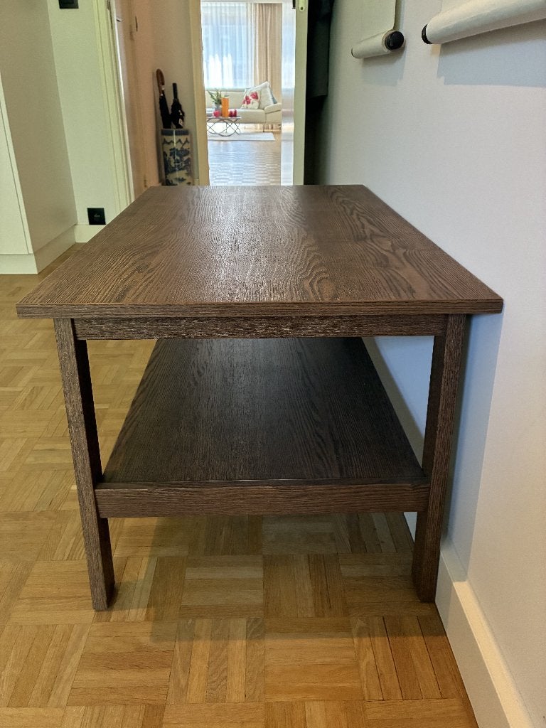 TV tafeltje, Huis en Inrichting, Tafels | Sidetables, Ophalen, 50 tot 100 cm, Zo goed als nieuw, Rechthoekig