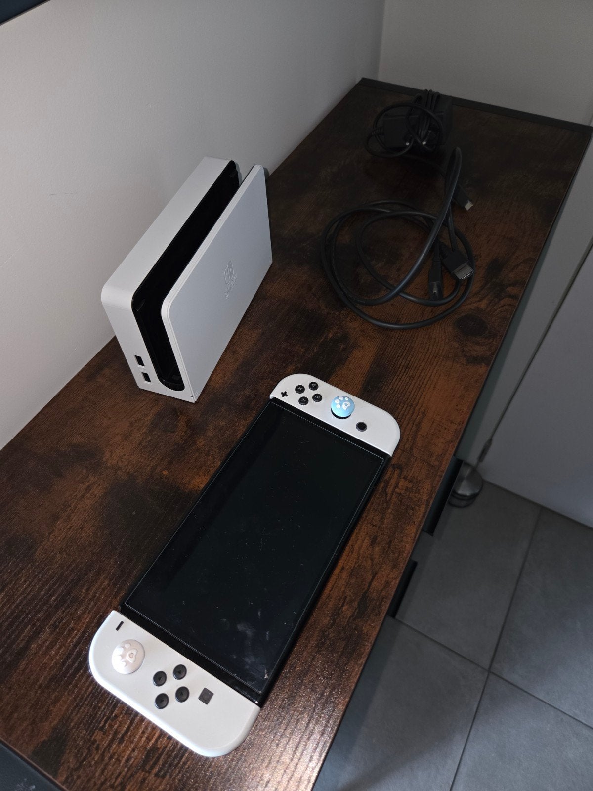 Nintendo Switch OLED + Accessoires, Switch OLED, Gebruikt, Ophalen of Verzenden, Met 1 controller