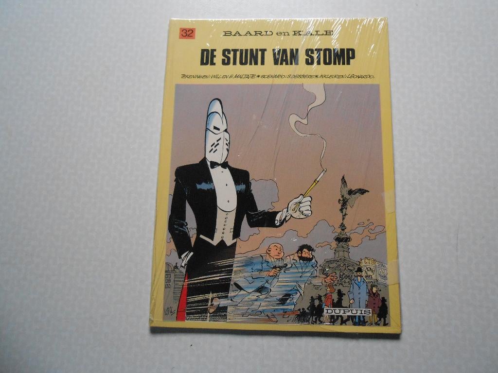 baard en kale 32 De stunt van Stomp 1984 1ste druk geseald., Boeken, Eén stripboek, Nieuw, Ophalen of Verzenden, Will/Desberg