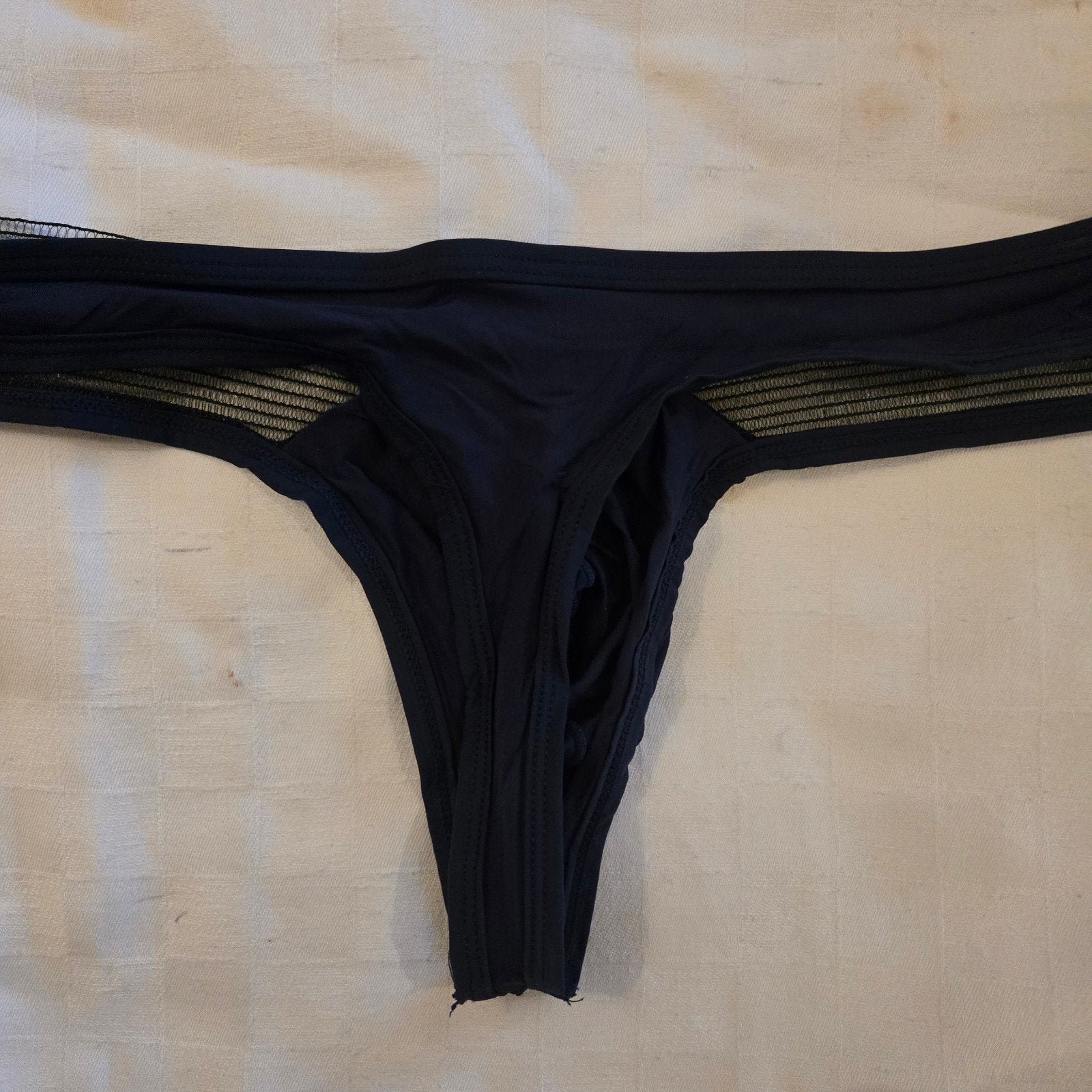 Gedragen sexy ondergoed mannen, Ophalen, Zwart, Slip