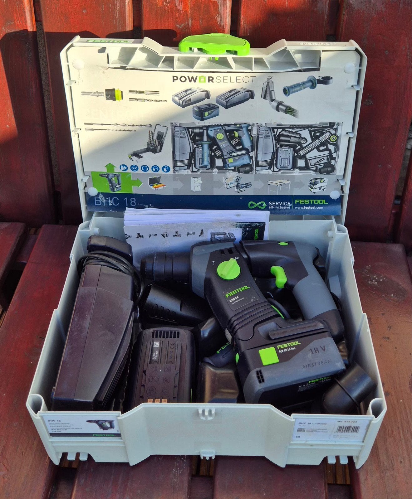 Festool BHC 18, Doe-het-zelf en Bouw, Ophalen, Zo goed als nieuw, Boor- en Schroefmachine
