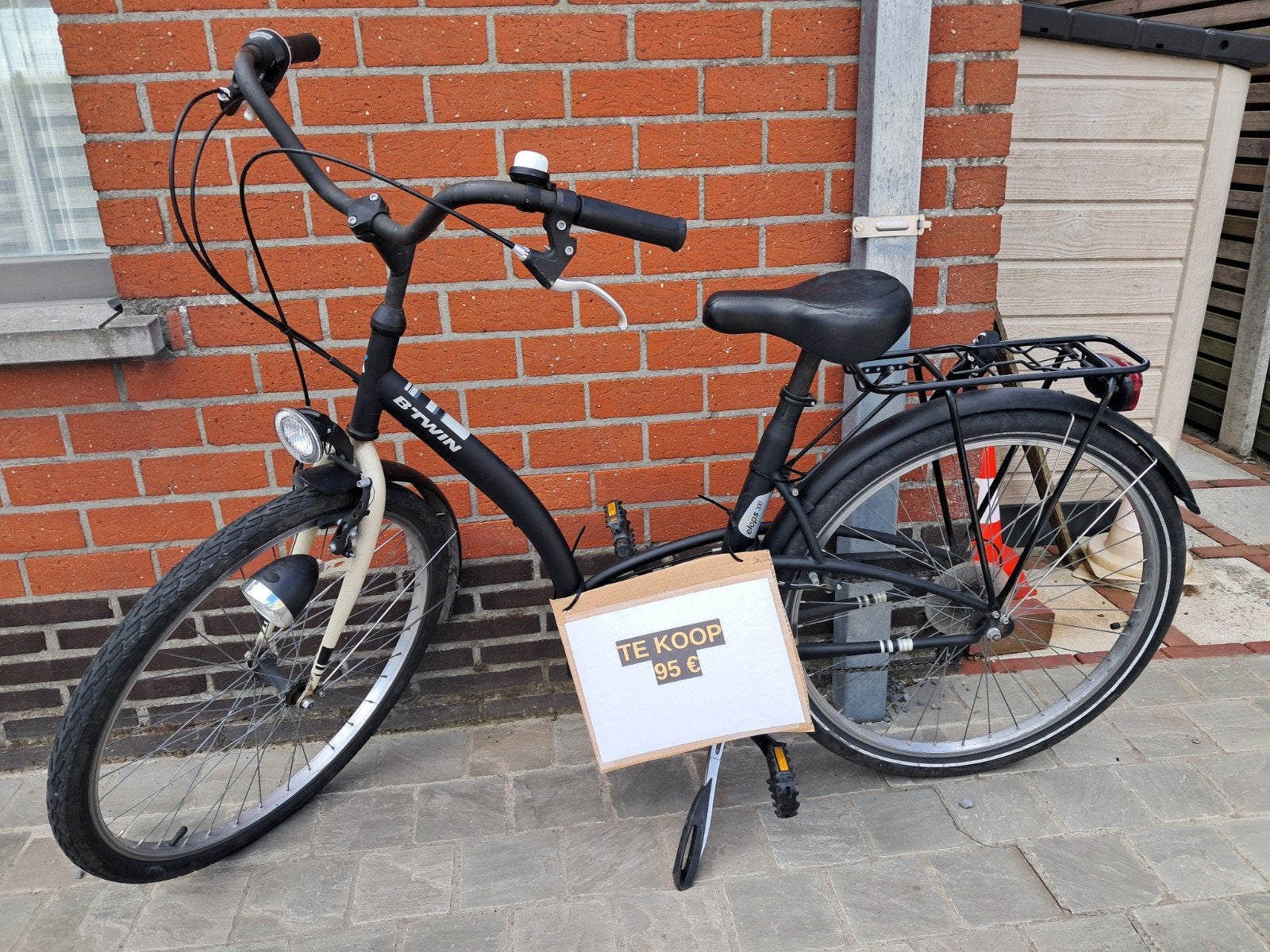 Fiets 26 inch, Ophalen