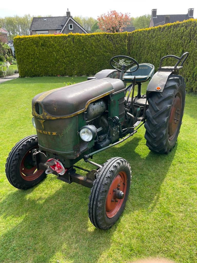 Deutz trekker oldtimer type f2l612, Enlèvement