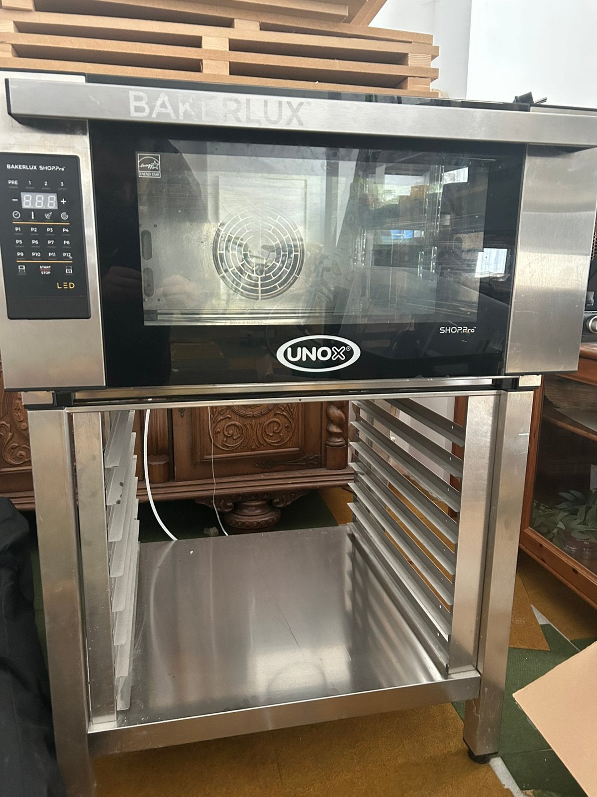 Unox BakerLux SHOP.Pro LED Heteluchtoven met onderstel, Ophalen, Gebruikt, Ovens, Microgolfovens en Steamers