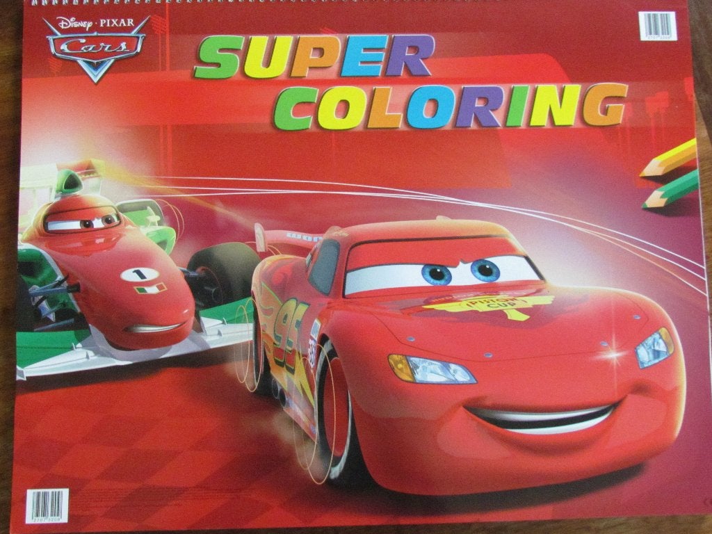 Kleurboek Cars, Ophalen, Zo goed als nieuw, Knutselen