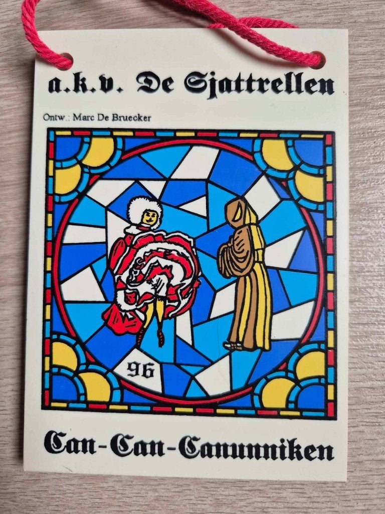 Carnaval Aalst medaille De Sjattrellen 1996, Ophalen of Verzenden