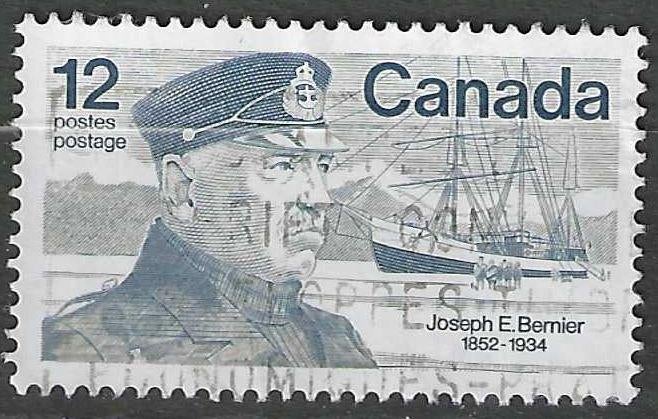 Kanada 1977 - Yvert 640 - Joseph-Elzéar Bernier - 12e s (ST), Envoi, Affranchi