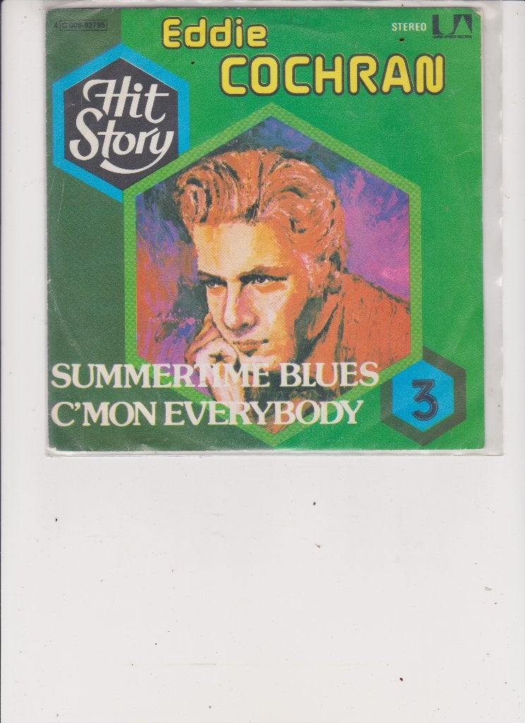 eddie cochran, Ophalen of Verzenden, Gebruikt