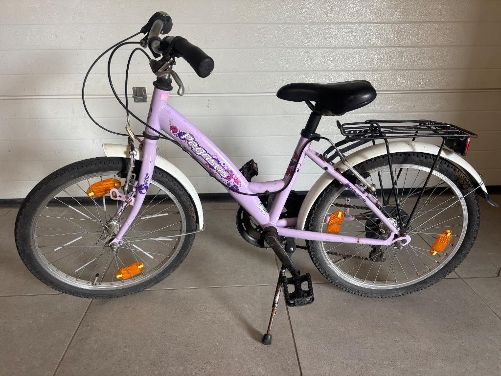 Kinderfiets, Fietsen en Brommers, Fietsen | Meisjes, Ophalen, Gebruikt, Versnellingen, 18 inch