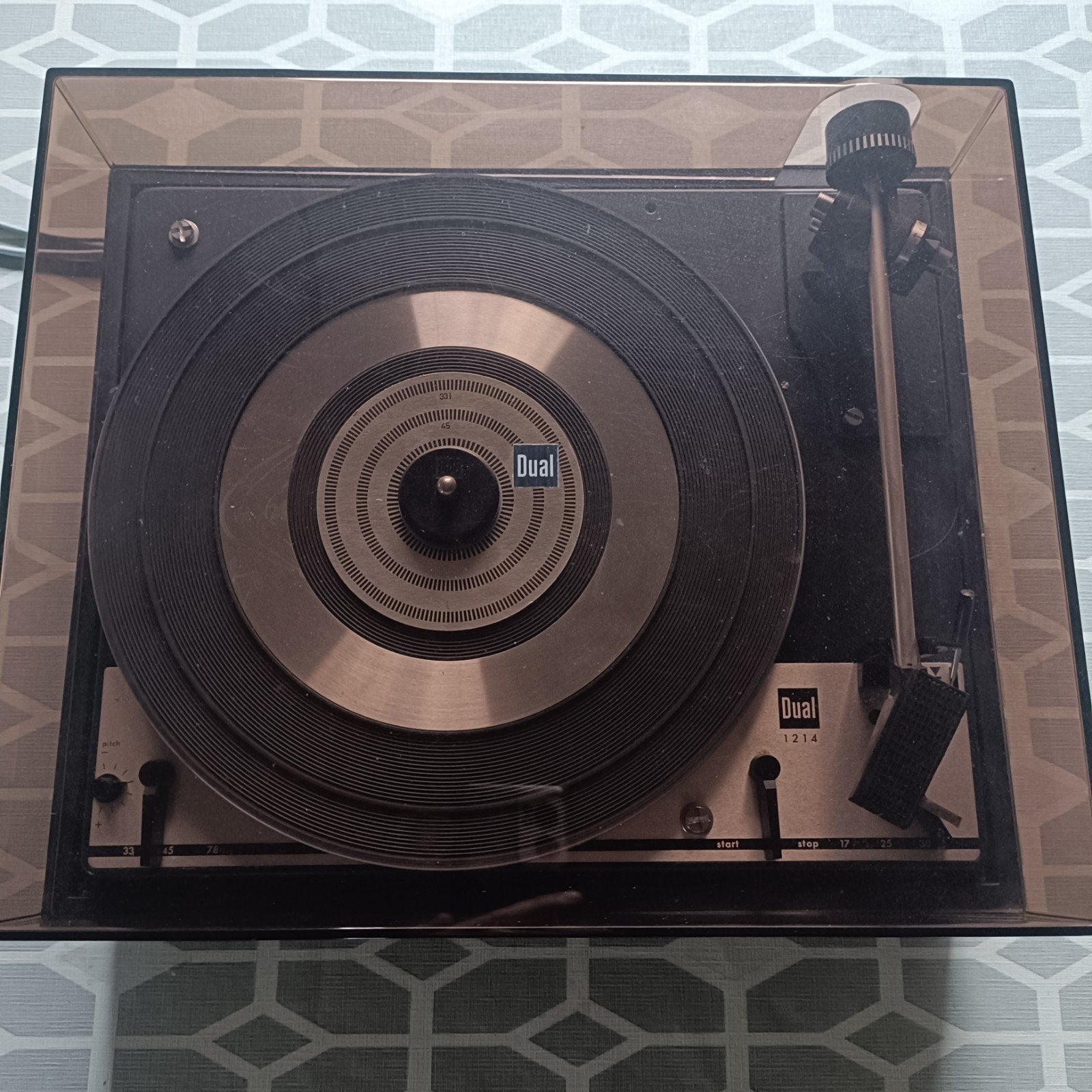 DUAL platenspeler 1214, Enlèvement, Tourne-disque, Dual