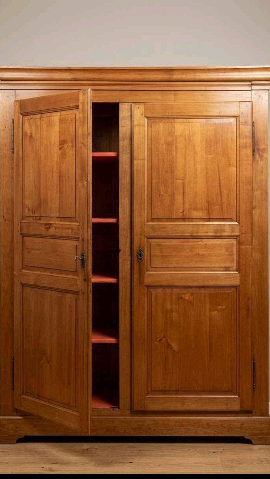 armoire de rangement, Enlèvement