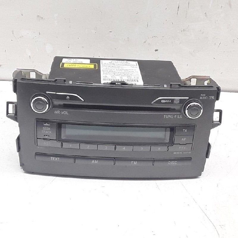 RADIO Toyota Auris (E15) (01-2006/09-2012) (|8612002520|), Utilisé, Toyota