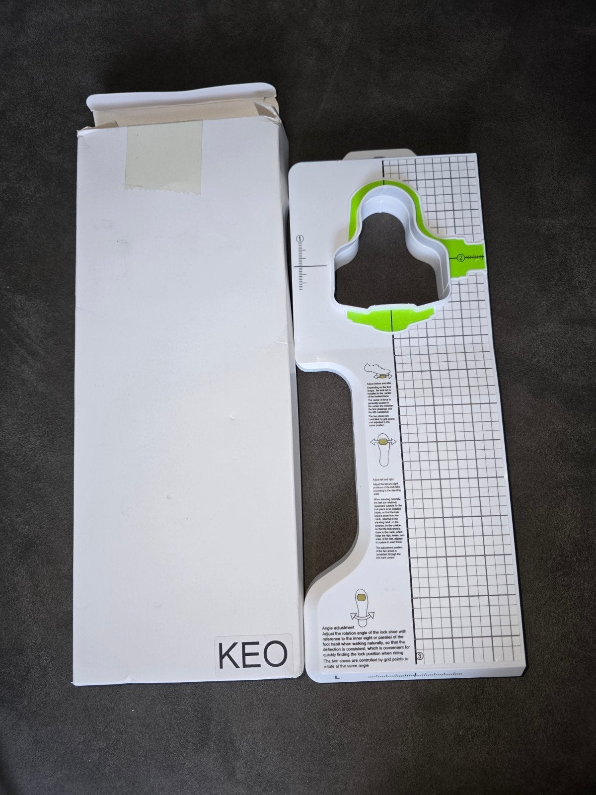 Schoenplaatjes uitlijntool KEO Look, Fietsen en Brommers, Zo goed als nieuw, Gravelbike, Look keo, Ophalen
