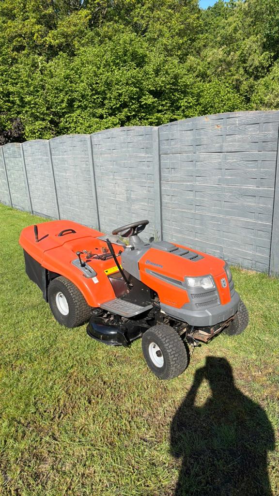 Zitmaaier husqvarna 15 pk kawasaki, Tuin en Terras, Ophalen of Verzenden, Zo goed als nieuw