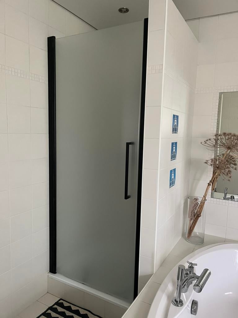 Douchedeur voor in nis matglas NIEUW, Ophalen, Nieuw, Glas, Douche