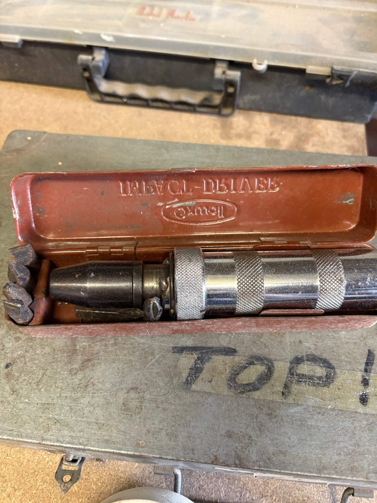 Vintage Teng Tools slagschroevendraaier set (Impact Driver), Bricolage & Construction, Quincaillerie & Fixations, Utilisé, Vis
