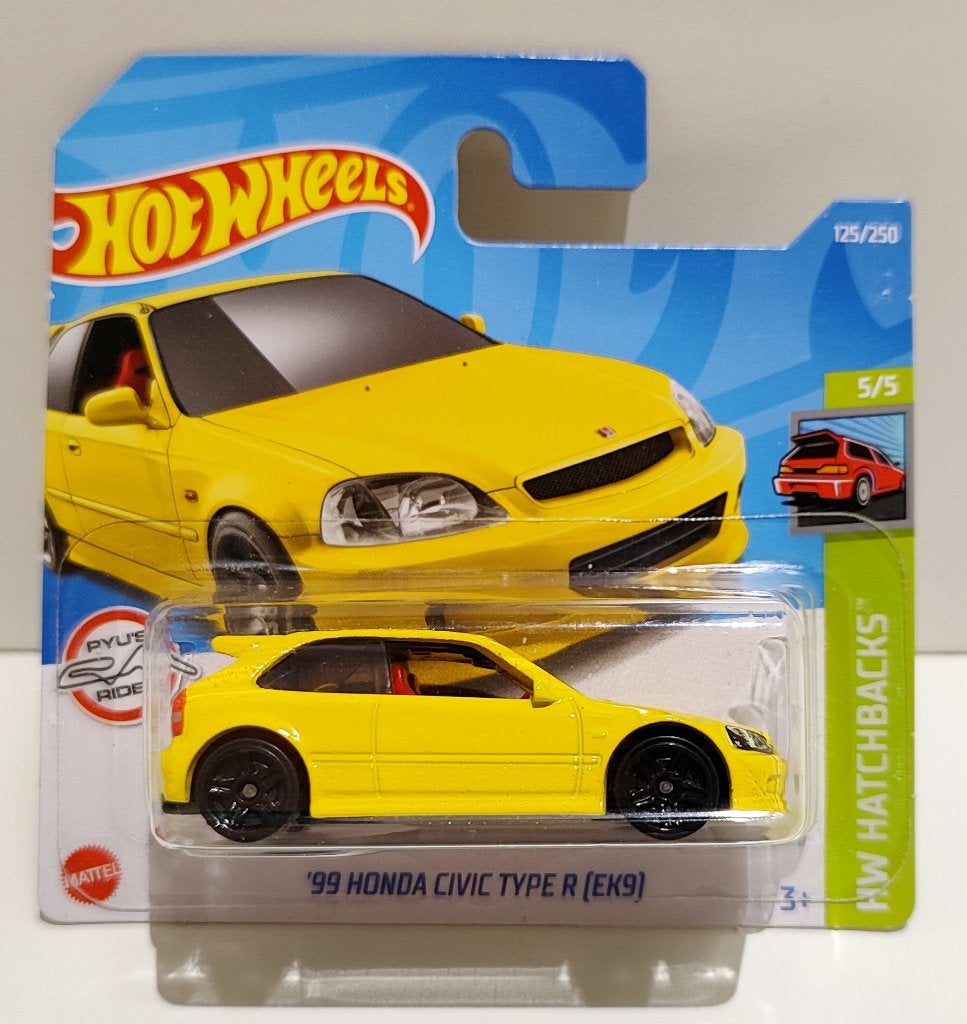 Hot Wheels Civic TYPE R (EK9) Geel (2021), Hobby & Loisirs créatifs, Voitures miniatures | Échelles Autre, Enlèvement ou Envoi