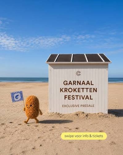 4 tickets garnaalkrokettenfestival 16h zondag 11/10, Tickets en Kaartjes