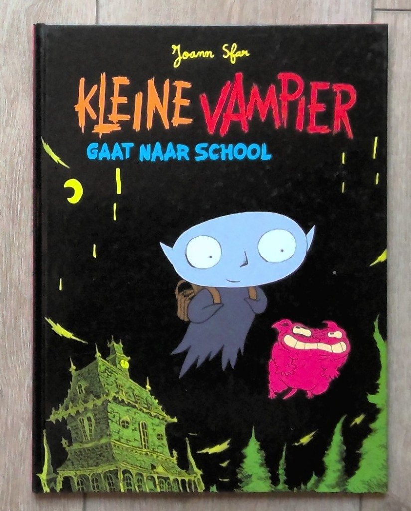 Joann Sfarr - De Kleine Vampier Gaat Naar School, Eén stripboek, Joann Sfarr, Ophalen of Verzenden, Zo goed als nieuw